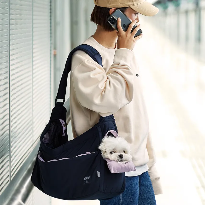 Pet Tote Carrier Bag - Navy