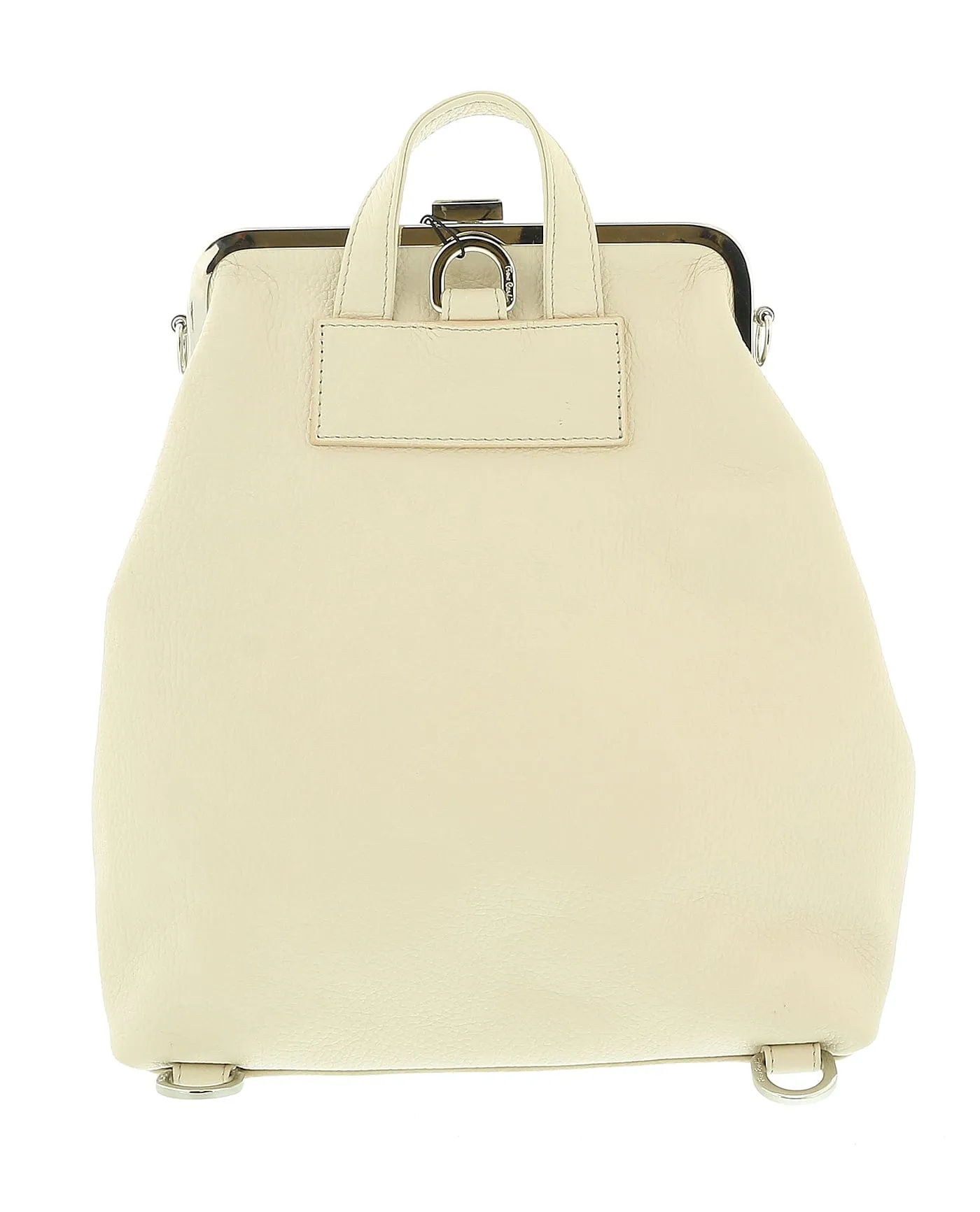 Pierre Cardin Cream Leather Medium Vintage Shoulder Crossbody Bag