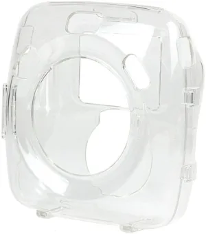 Pikxi CSQ20 Fujifilm Instax Square SQ20 Instant Camera Clear Transparent Case White