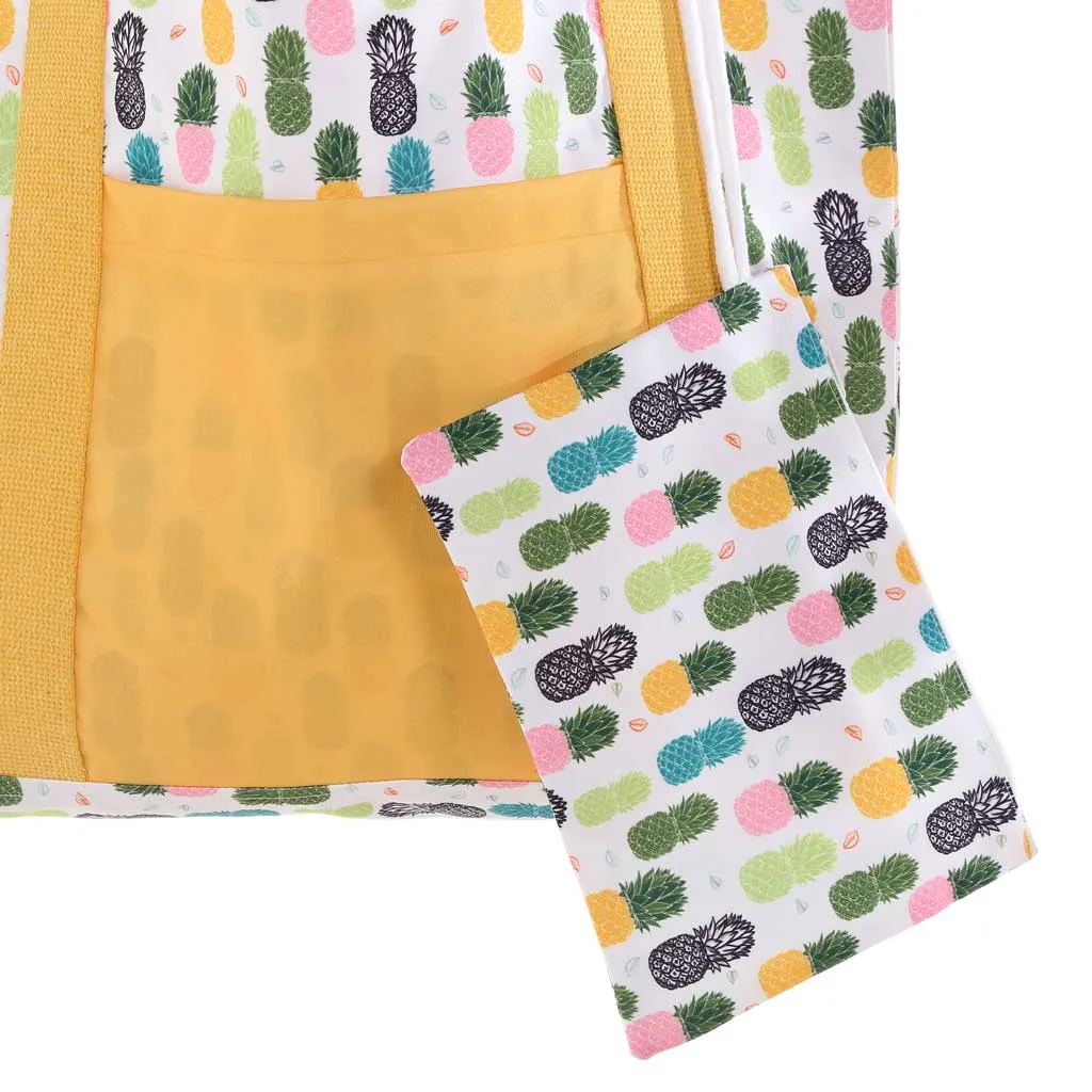 Pineapple Canvas Tote Bag