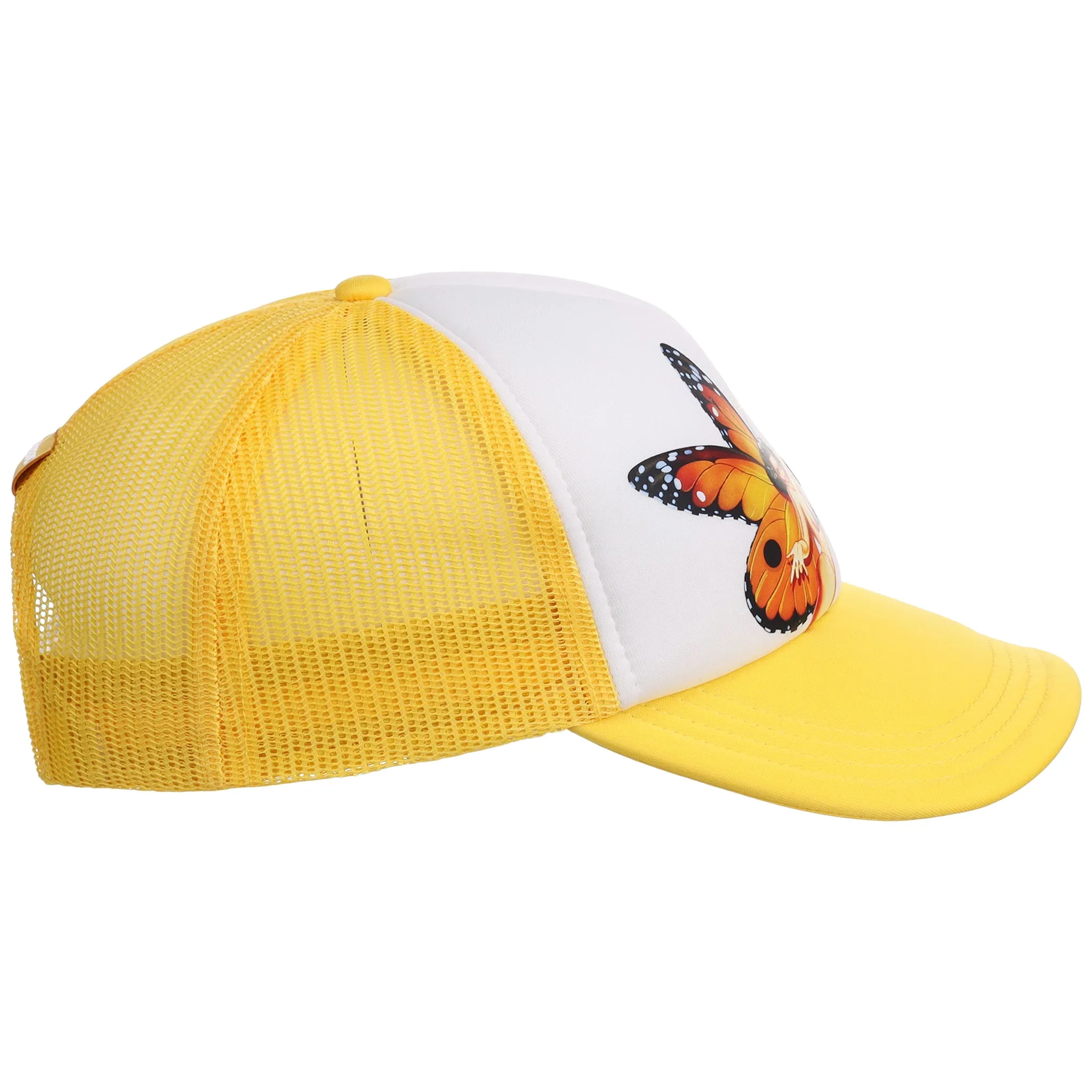 Playboy x FELT Butterfly A-Frame Trucker Yellow