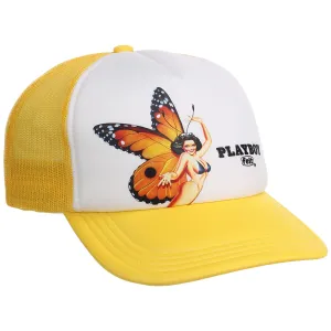 Playboy x FELT Butterfly A-Frame Trucker Yellow