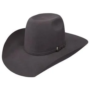 Resistol Tuff Hedeman Pay Window Felt Hat/RWPYWD/Black/Gray/Pecan