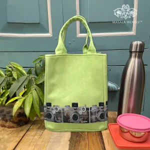 Retro Camera Lunch bag