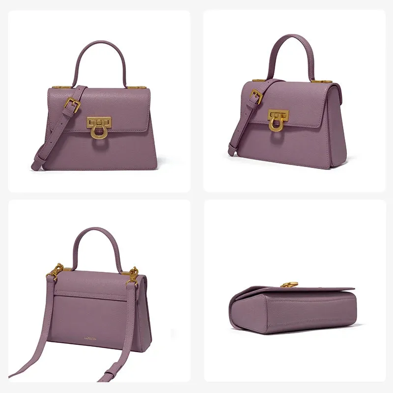 Retro Mini Leather Crossbody Bag