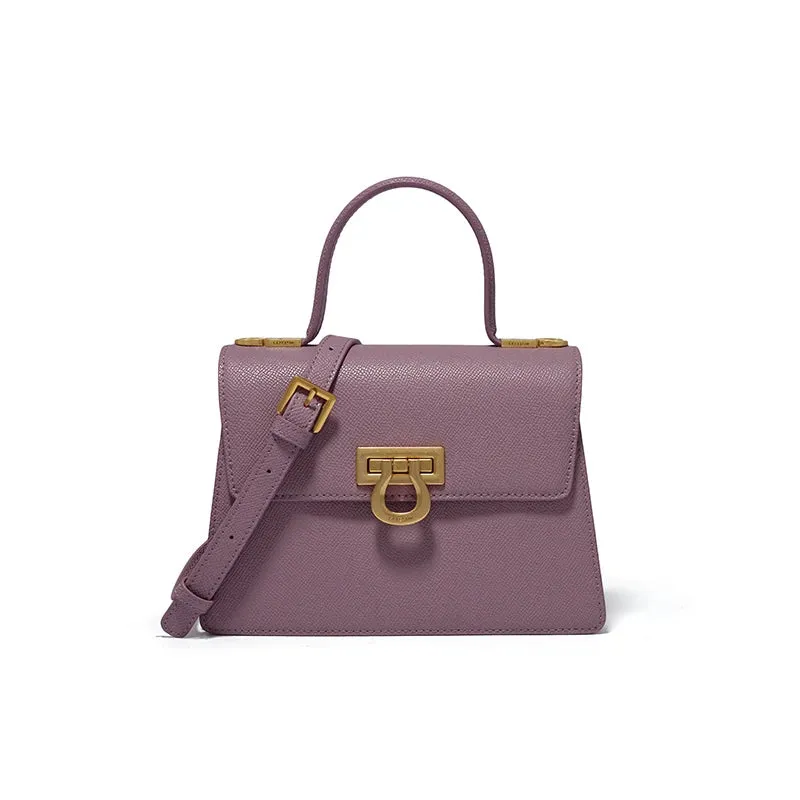 Retro Mini Leather Crossbody Bag