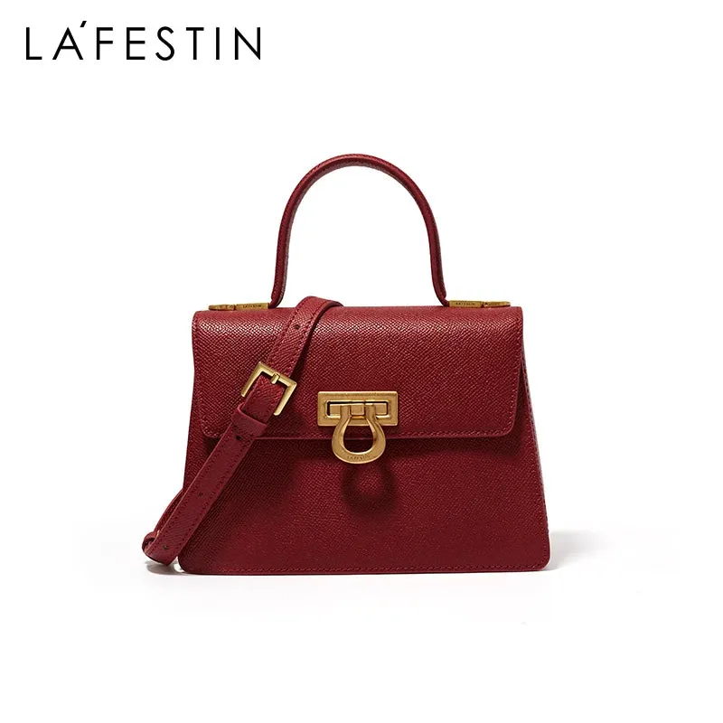 Retro Mini Leather Crossbody Bag