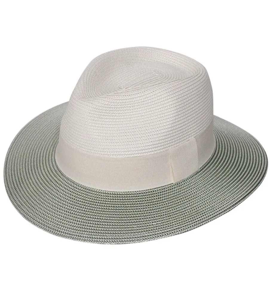 Rigon Bangalow Fedora - Ivory/Sage