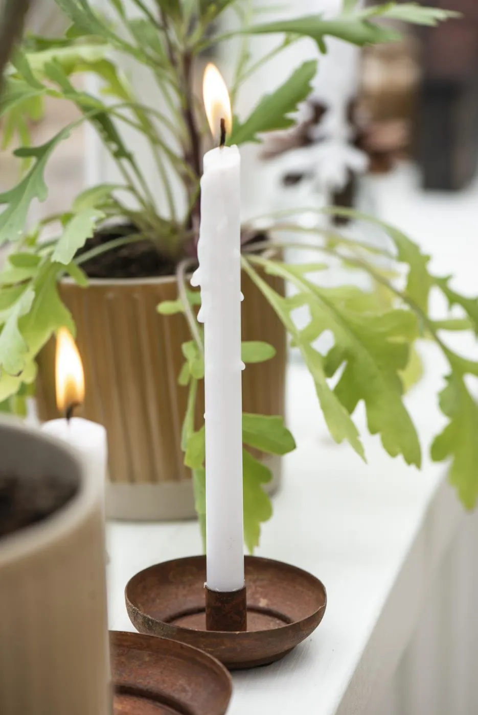 Rusty Candle Holder