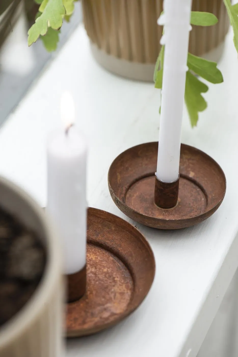 Rusty Candle Holder