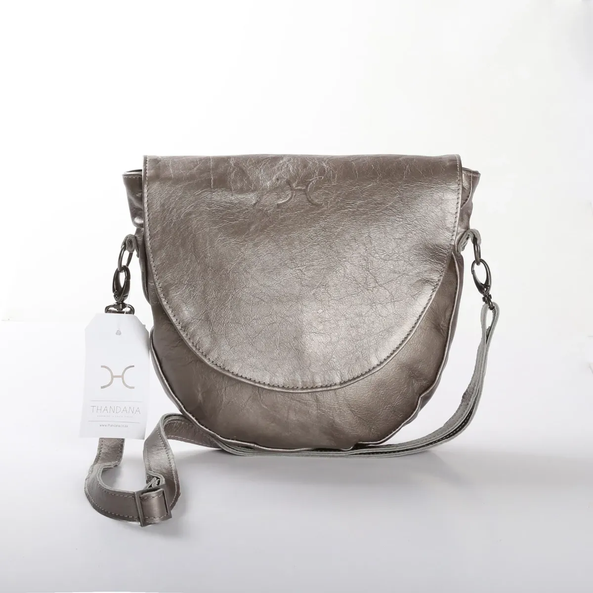 Saddle Handbag Leather