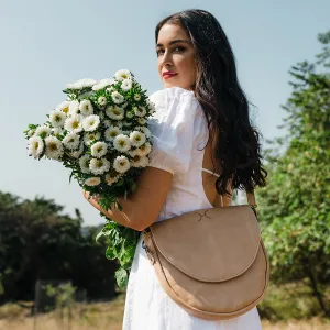 Saddle Handbag Leather