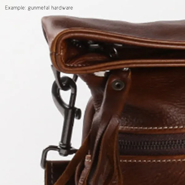 Saddle Handbag Leather
