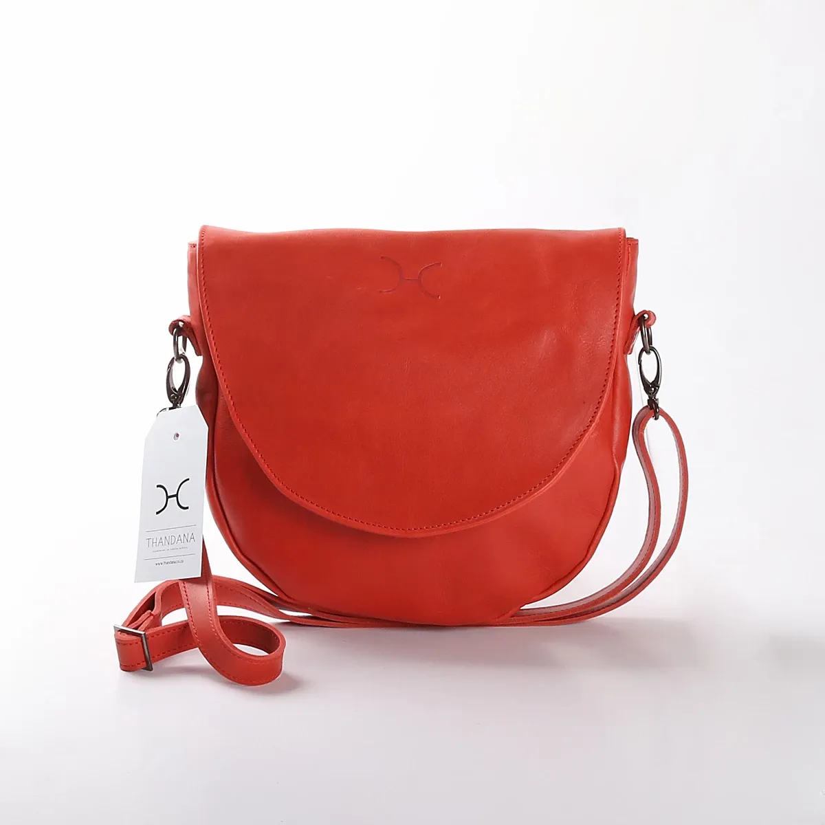 Saddle Handbag Leather