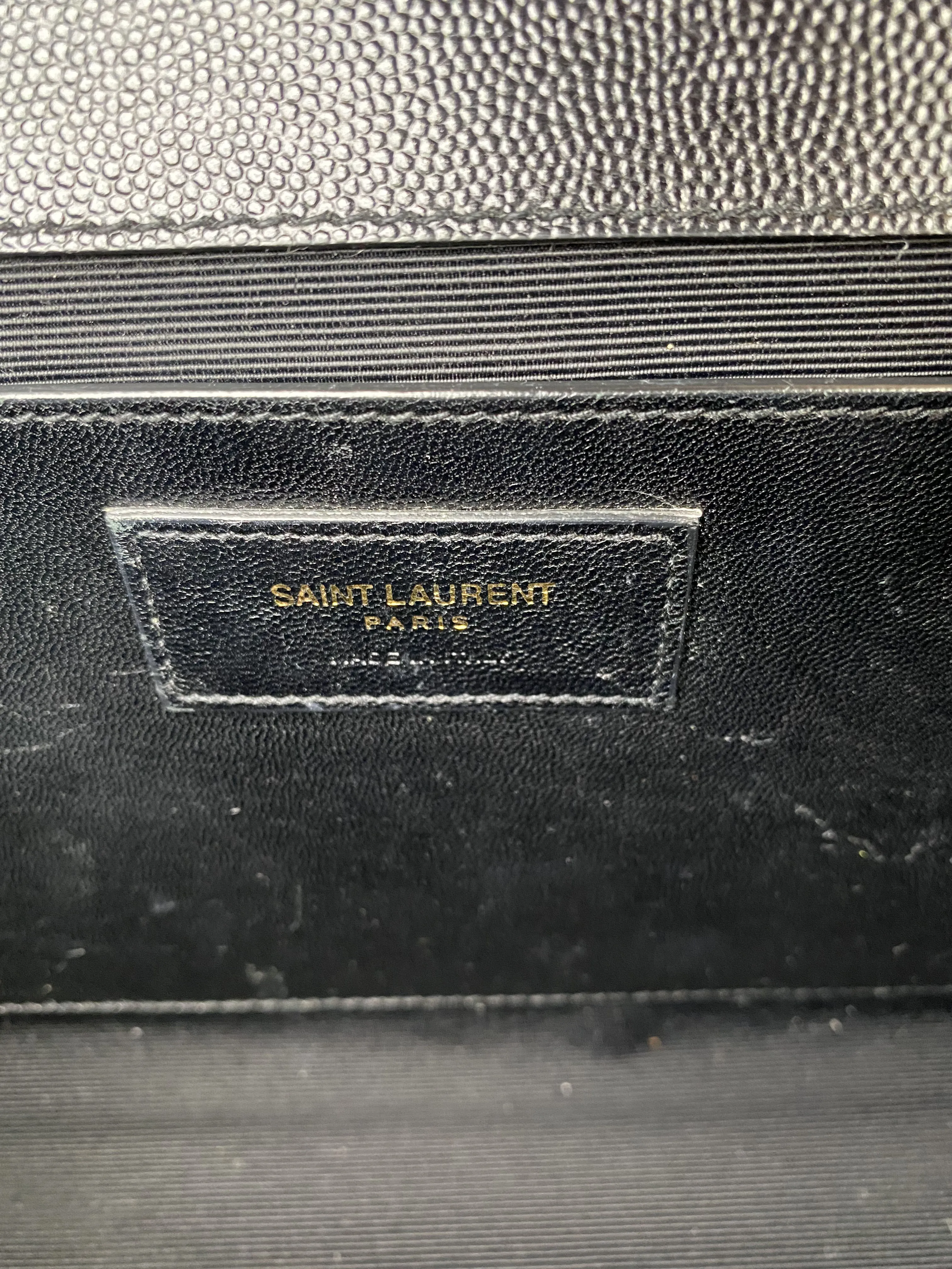 Saint Laurent Medium Black Kate Bag