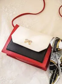 Scarf Tie Satchel Bag