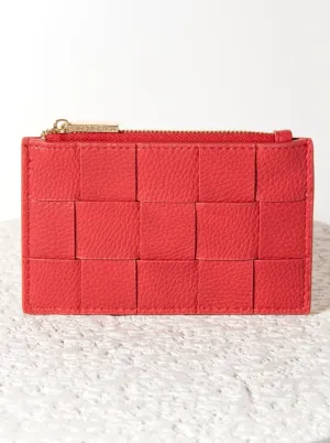 Shiraleah Verona Card Holder, Red