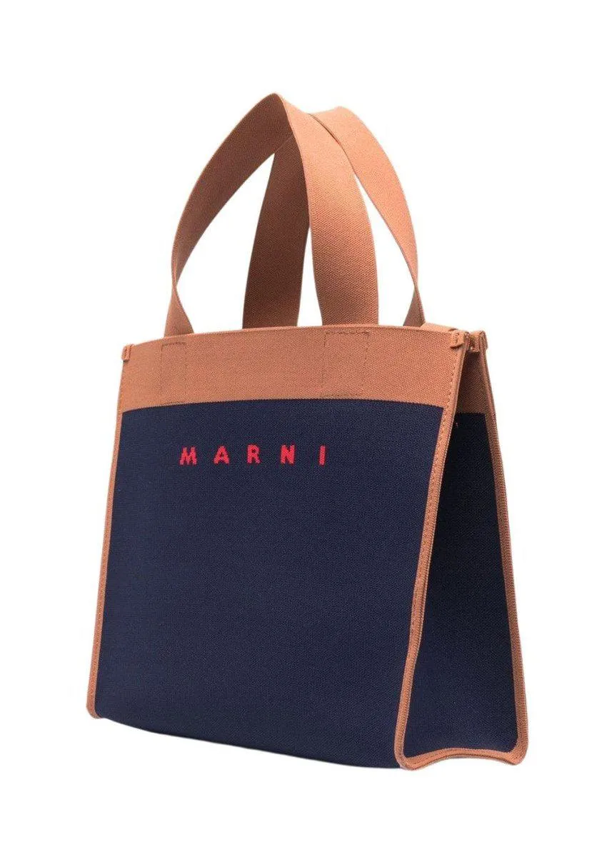 SHOPPING BAG - Iris/Peanuts/Red
