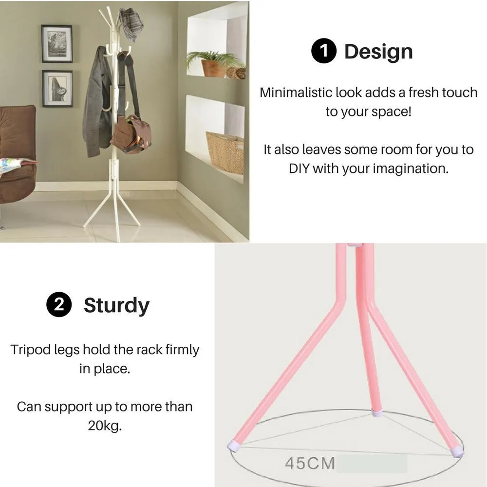 Shoppy Colourful Simplistic Clothes Stand