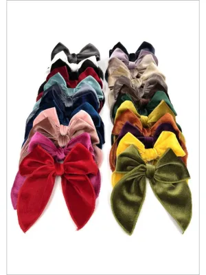 Simply Luxurious Velvet Hair Bow