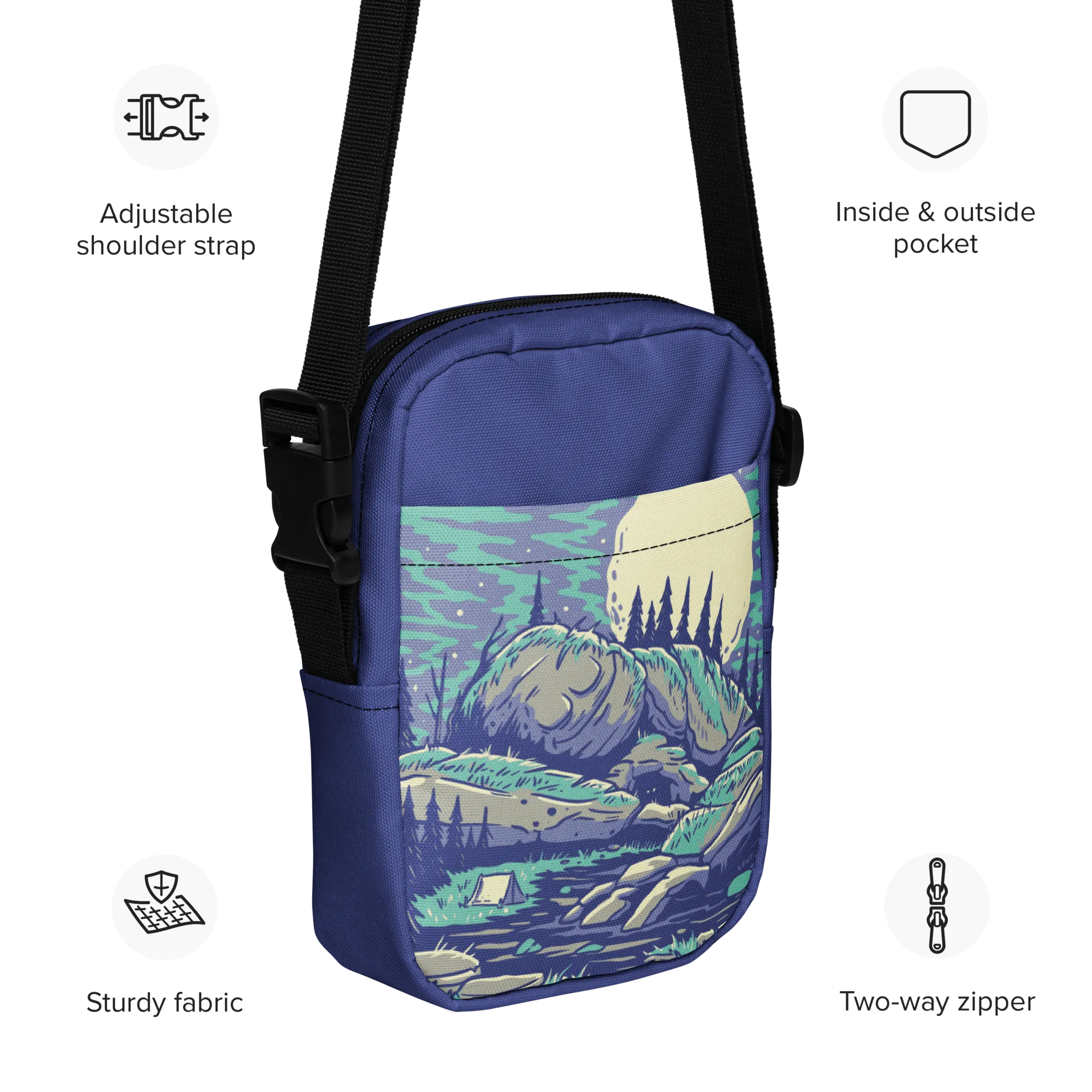 Sleeping Giant - Crossbody Bag