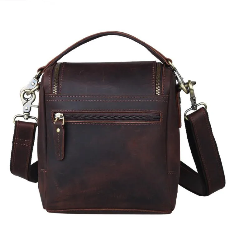 Small Leather Camera Bag - Leather Camera Lens Case