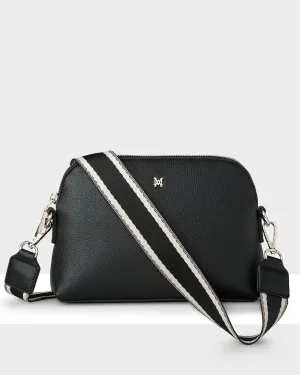 Sophie Curve Top Crossbody Bag   Stripe Bag Strap
