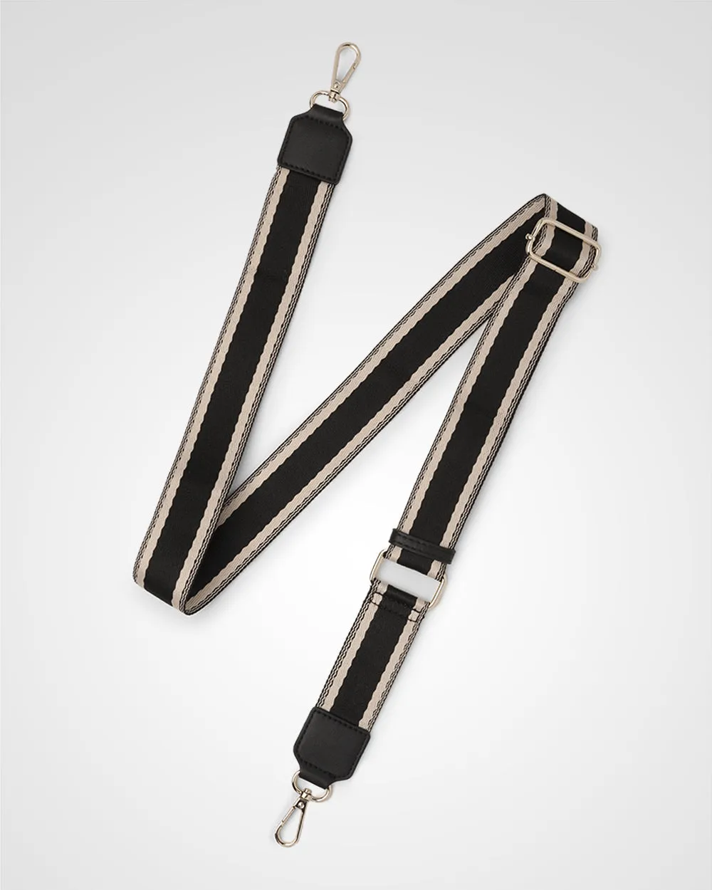 Sophie Curve Top Crossbody Bag   Stripe Bag Strap