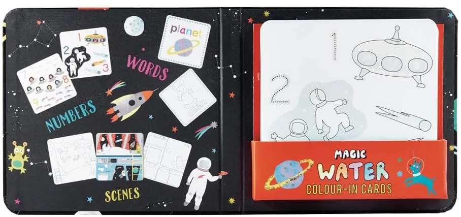 Space Magic Water Color-In Cards
