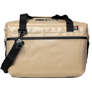 Tan Bison 24 Can -SoftPak Cooler Bag