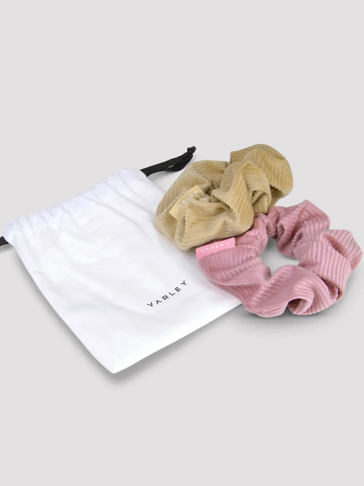 Tan / Nostalgia Rose Vista Scrunchies