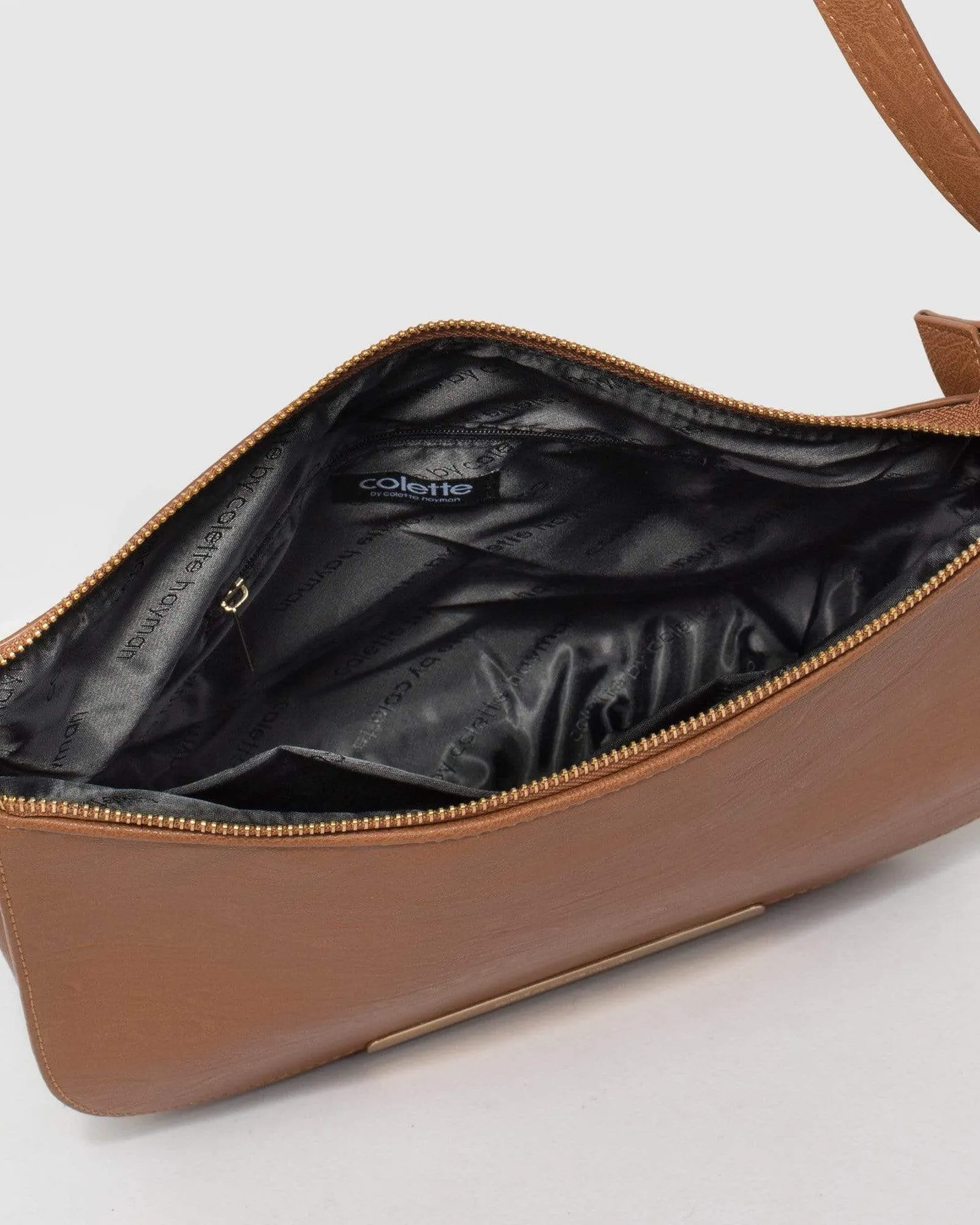Tan Sabina Saddle Bag