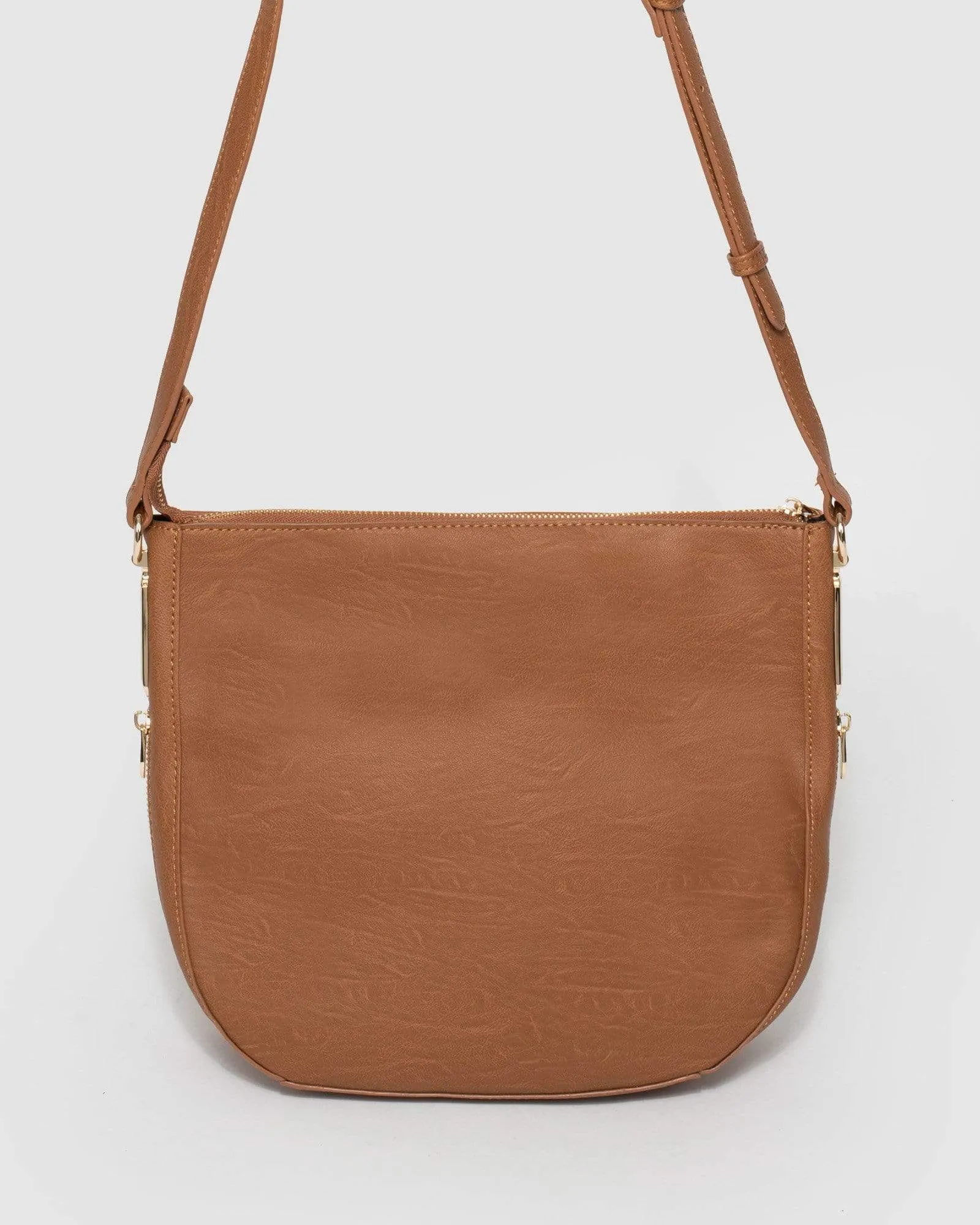 Tan Sabina Saddle Bag