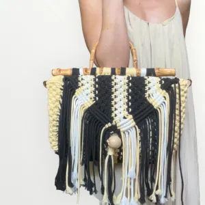 Tassie Handcarry Doctor Bag with Rattan Handles