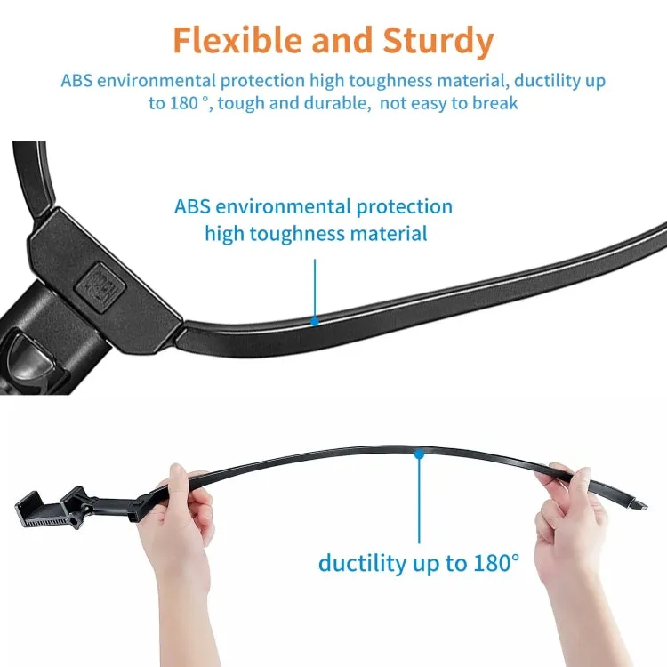 TELESIN Sports Camera Neck Mount First View Vlog Collar Cell Phone Holder(Bracket)