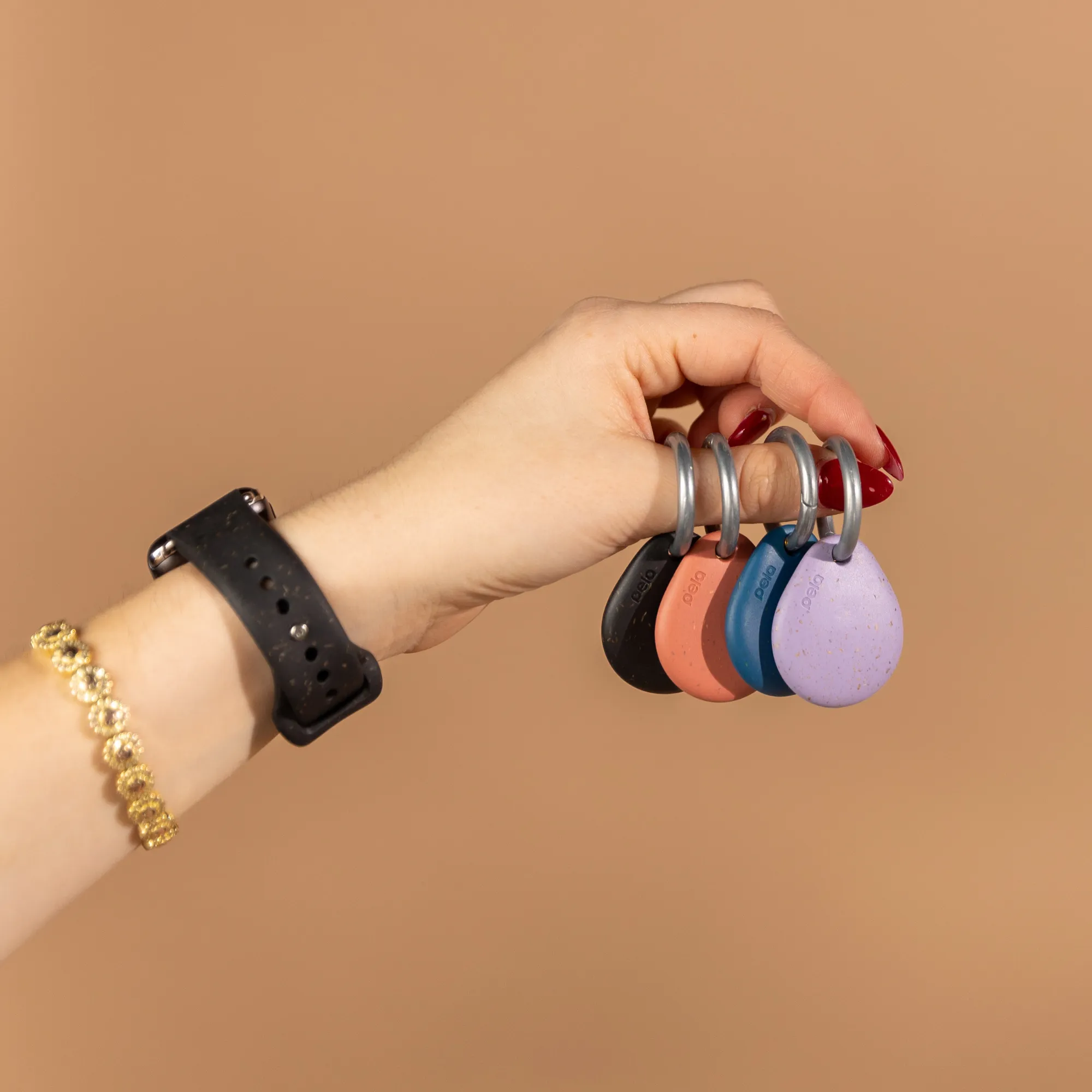 Terracotta AirTag Holder