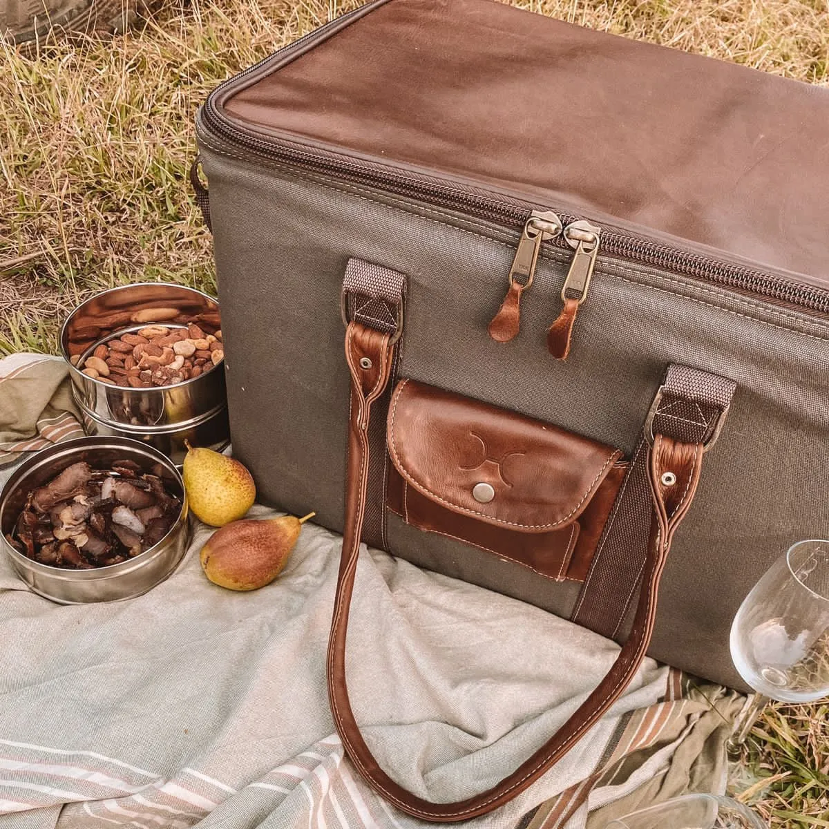 Thandana Canvas & Leather Big Boy Box 45L Cooler
