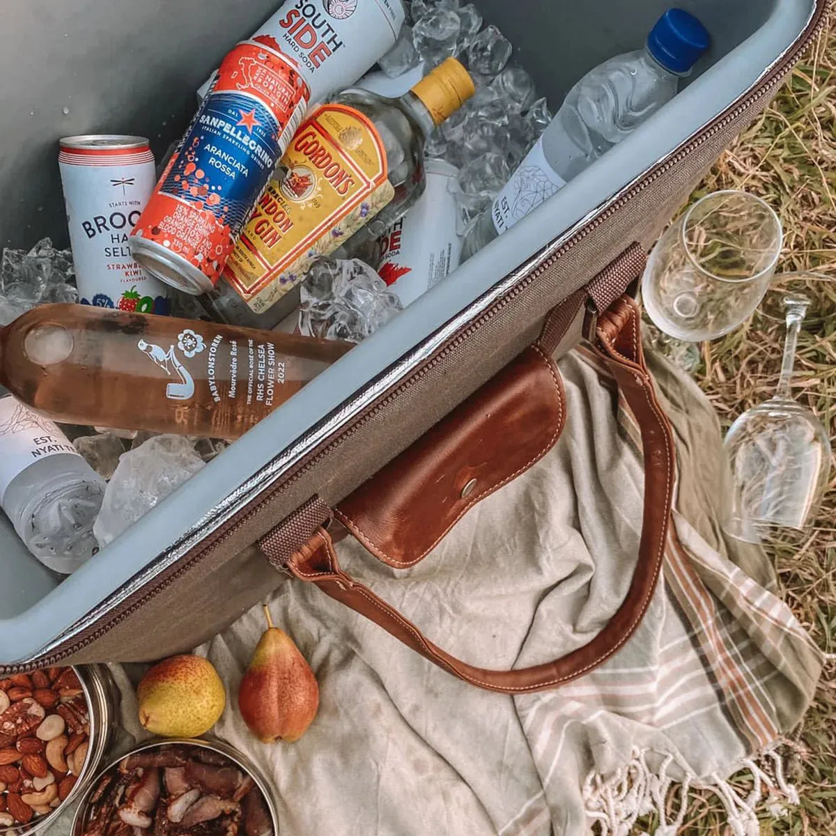 Thandana Canvas & Leather Big Boy Box 45L Cooler