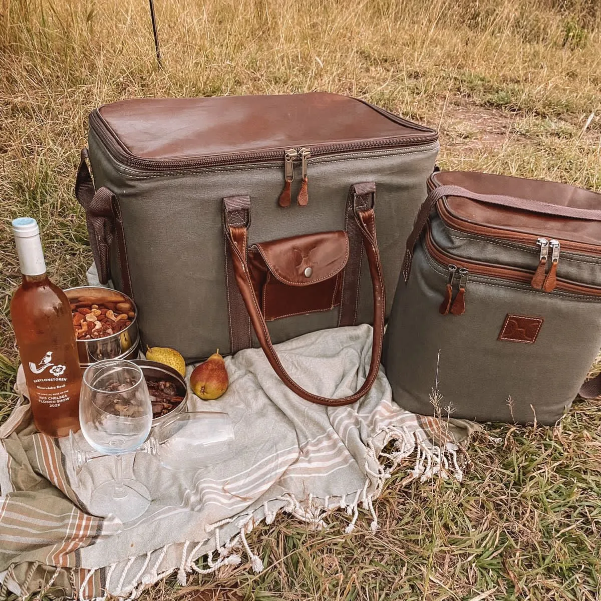 Thandana Canvas & Leather Big Boy Box 45L Cooler