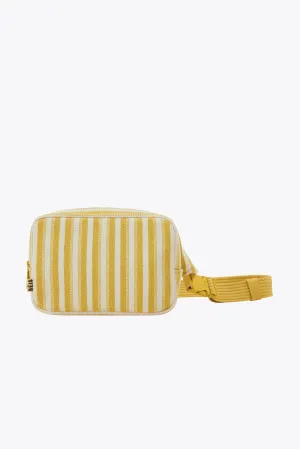 The Belt Bag in Honey Stripe