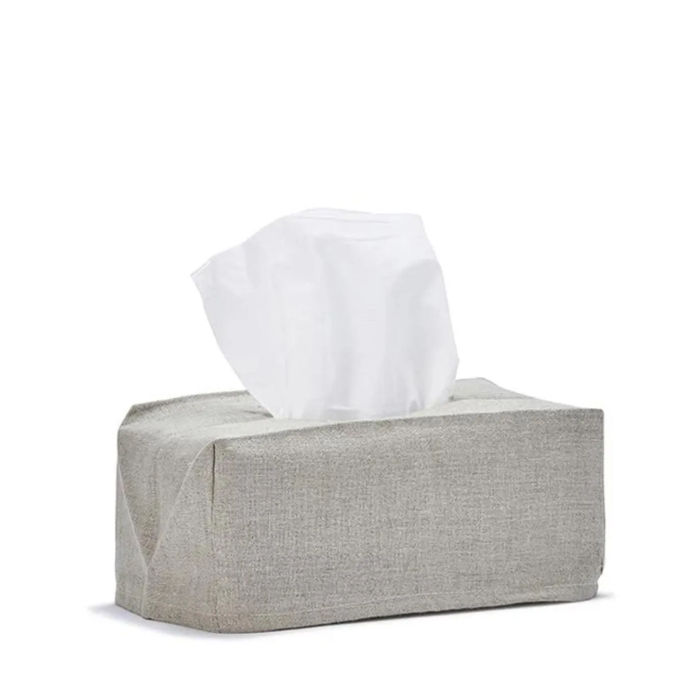 Tissue Box Cover | Ecru Large