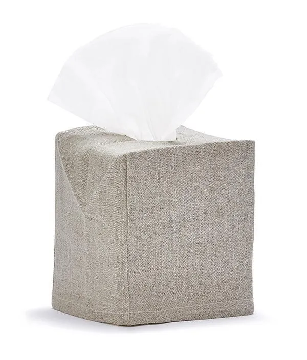 Tissue Box Cover | Ecru Small