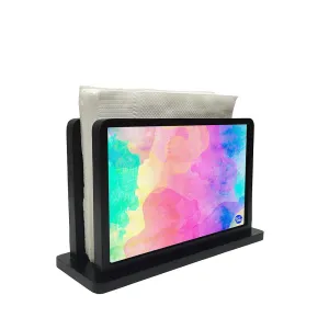 Tissue Holder Paper Napkin Stand - Watercolors Paint Mix Colors