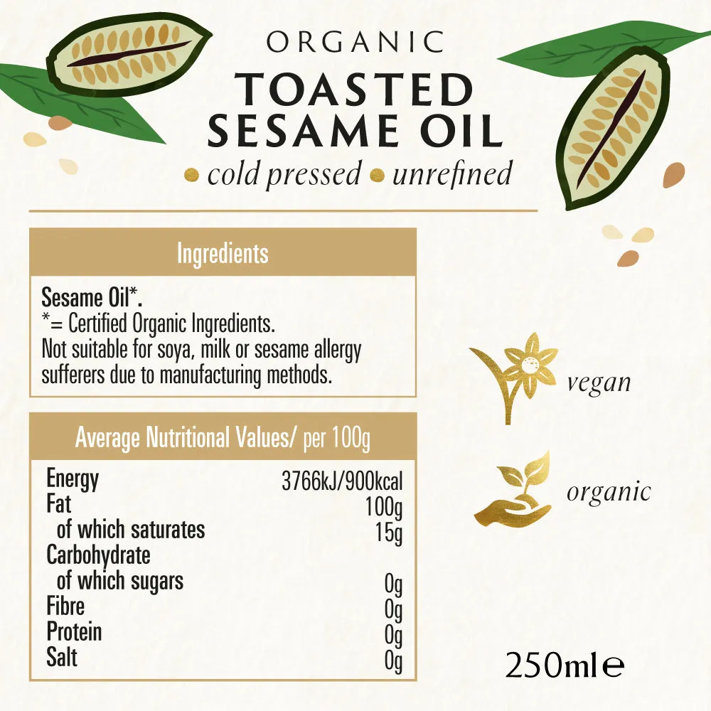 TOASTED SESAME SEED OIL