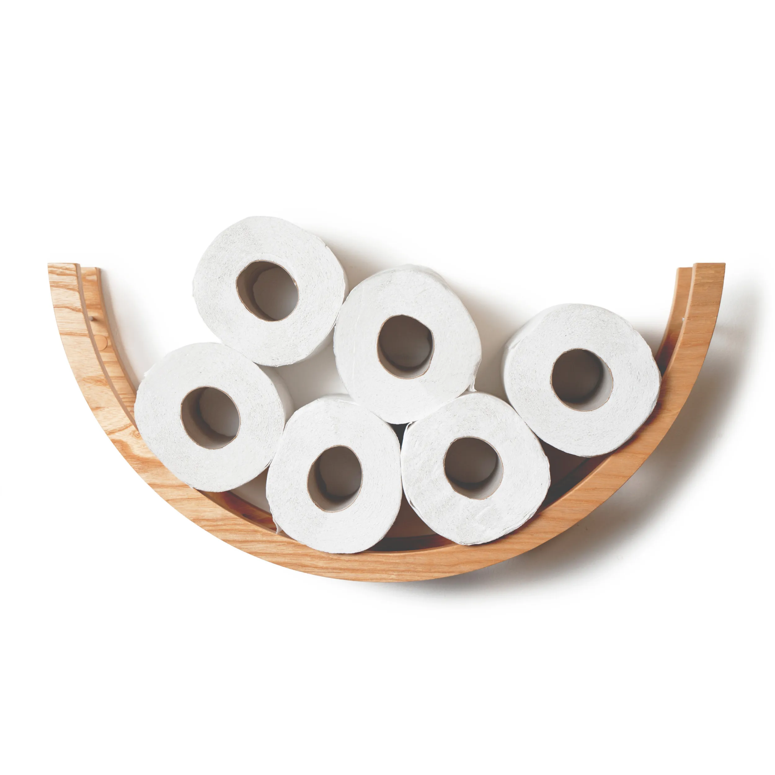 Toilet Paper Holder Half Circle