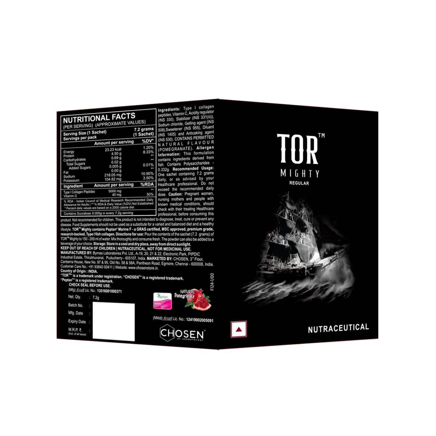 TOR™ Mighty Sachet 7.2g (Redeem for 171 Zola Points)