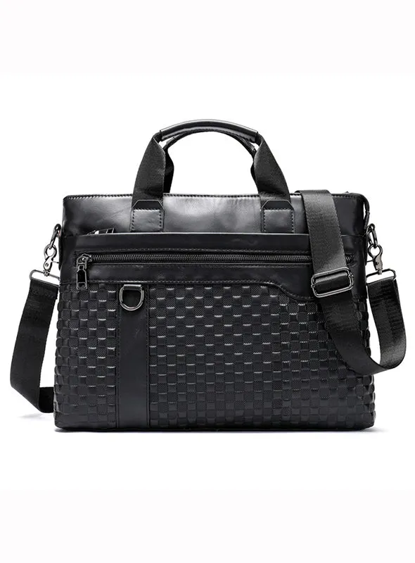 Trendy Good Leather Brief Cases For Mens Fashion Office Briefcase Bags