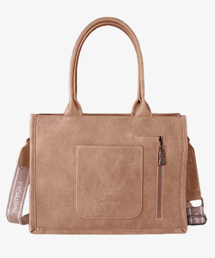 Trinity Ranch Tooled Concealed Carry Tote