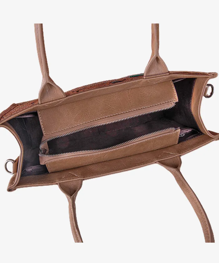 Trinity Ranch Tooled Concealed Carry Tote