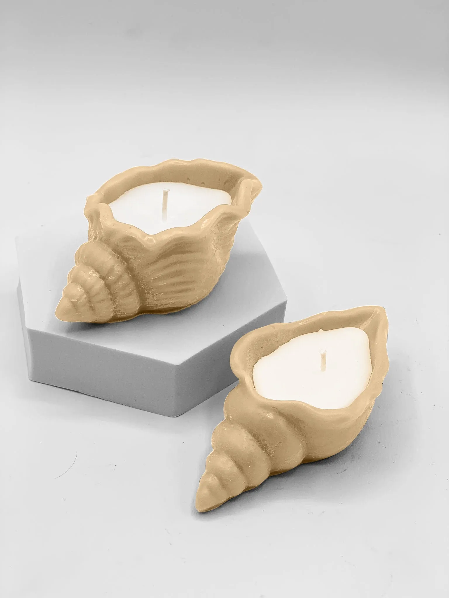 Triton’s Trumpet candle set  (set of 2)